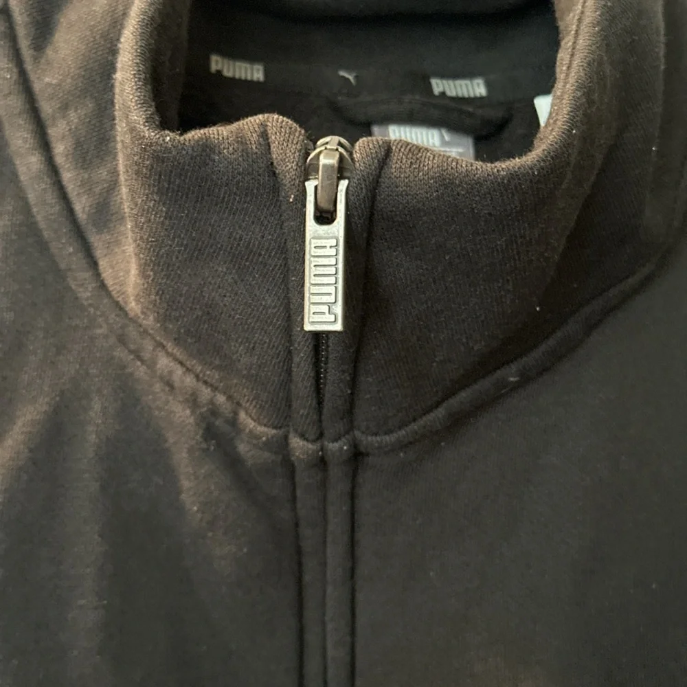 Puma Black Full-Zip Jacket - Picture 3 of 8
